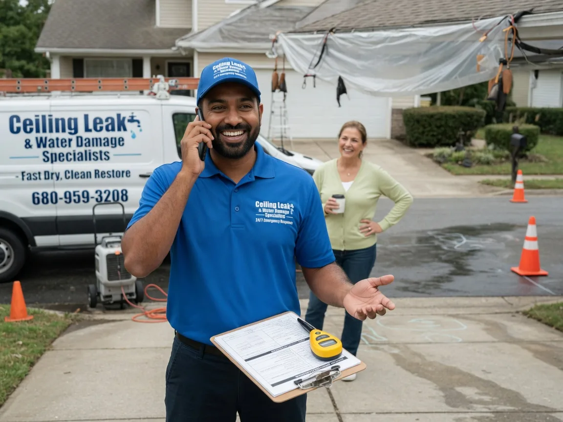 Ceiling Leak Cleanup Seabeck, WA FAQs